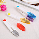 Cross-stitch Embroidery Clipper Snip Thread Cutter Scissors + Safety Cover Kits