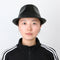 Retro Faux Leather Mens Fedora Trilby Hat Gentleman Winter Church Panama Cap