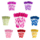 50Pcs Handle Disposable Mascara Wands Eyebrow Applicator Lash Makeup Brushe A9A8