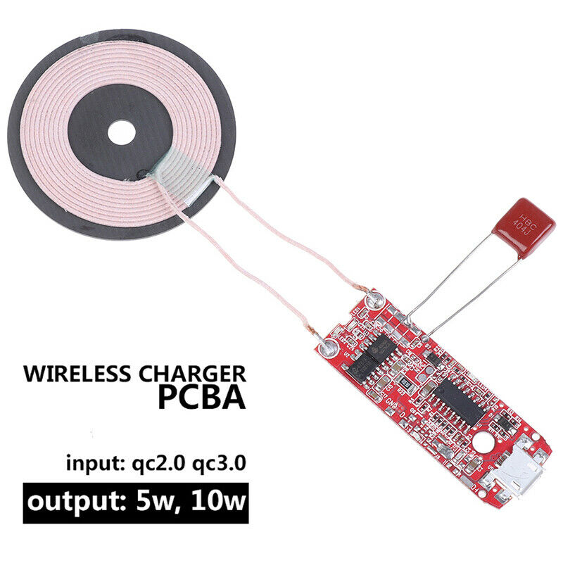 1Pc 10W Qi Wireless Charger Module Transmitter PCBA Circuit Board  OZ