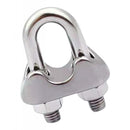 Brand New Stainless Steel 13MM Strong Wire Rope Clip Clamp U Bolt Fastener