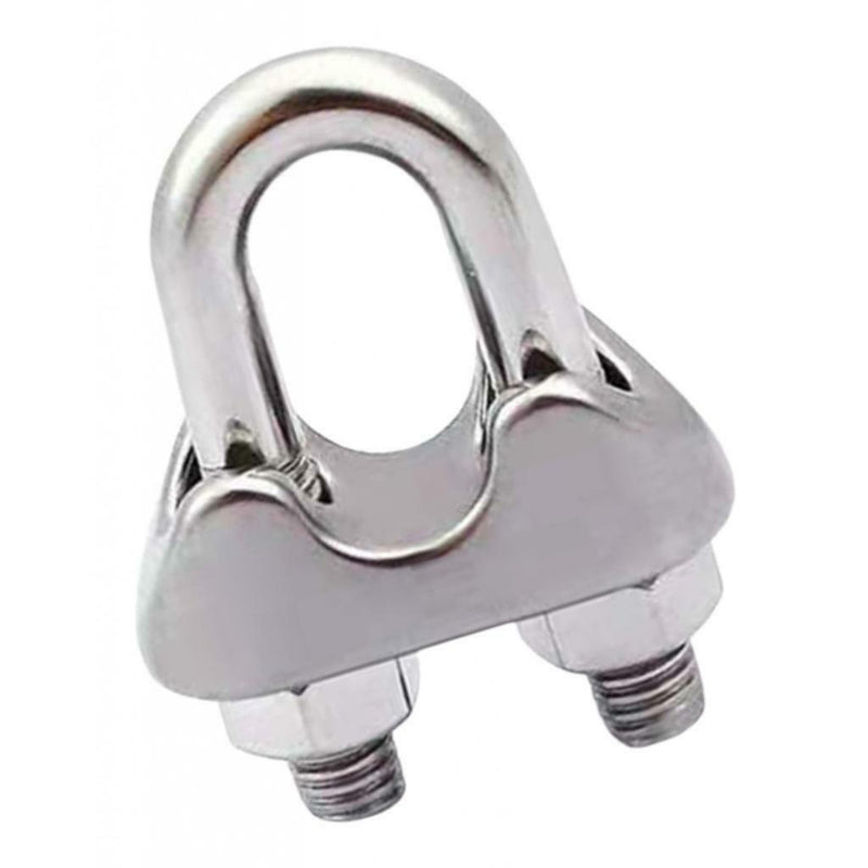 Brand New Stainless Steel 13MM Strong Wire Rope Clip Clamp U Bolt Fastener