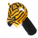 Golf Club Headcover Plush Cute Cartoon Tiger Bar Head Protection Covers