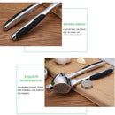 Multifunction Stainless Steel Garlic Press Garlic Ginger Squeeze Crusher Sl B2U1