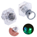 1Pc LED Flashing Light Up Glowing Finger Ring Toys Christmas New Year Party T3C