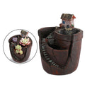 Rustic Succulent Pot Planter Flowerpot Home Desktop Potted Holder Garden