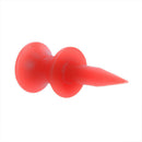 50 Pcs Red Golf Tee Sport Double-deck Golf Ball Tees 31MM ZY BX