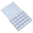 25 Grid Spool White Sewing Thread Plastic Bobbin Sewing Thread Embroidery C