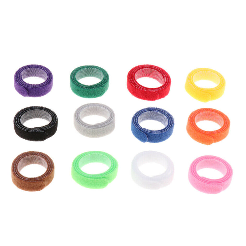 24x Adjustable Reusable Puppy Identification ID Collars Pet Bands