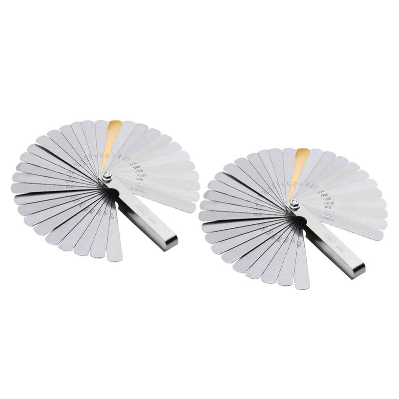 2 X Metric Stainless Steel Feeler Gauge And Fiddle Maker at