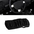 1* Car Steering Wheel Cover Anti-slip Elastic Breathable Microfiber T6W3