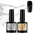 Cnhids 2Pcs/Lot Nail Gel Polish Nail Gel No-Clean Top Coat Top It Off + Bas