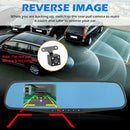 3.5 inch 1080P Car DVR Camera Rear View Mirror 100 Degree Dash Cam Recorder
