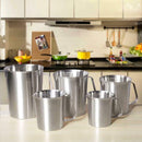 Measuring Cup Kitchen Scale Cup Liquid Measuring Cups Tool Stainless Steel