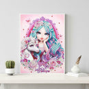 5D DIY Special Shaped Diamond Painting Girl Cross Stitch Mosaic Craft Kits