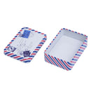 Retro Tin Small Rectangular Iron Storage Jars Jewelry Box Home Decoration G