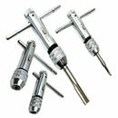 Ratchet Tap Wrench 2pc Set Reversible Tap and Die M3 - M8 M5 - M12 T Bar N1C1