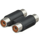 Audio Video Connector 2 RCA AV Coupler Adapter 2RCA Female To Female