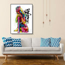 Painting By Numbers Kit DIY Buddha Statue Canvas Oil Art Picture Home Decor