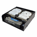 1X(OImaster Multi-functional Hard Drive Conversion Rack Standard 5.25 Inch