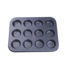 12 in 1 cake mold / muffin / cupcake cup shaped baking mold washed by robus