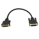 DVI-D Male To Female Extension Cables For Digital Screens Flat Panels Graphics
