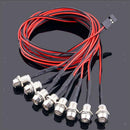 2 Red 2 White 4 Yellow Color LED Light Kit LED Lamp Fit 1/8 1/10 RC Cars Axial