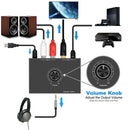 Audio Receiver Digital To Analog Mini Portable Stereo USB Input Power Amplifier