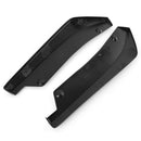 1 Pair Universal Carbon Fiber Look Car Rear Bumper Lip Spoiler Diffuser Splitter