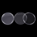 10X 45mm Applied Clear Round Case Coin Storage Capsules Holder Round Plastic  LJ