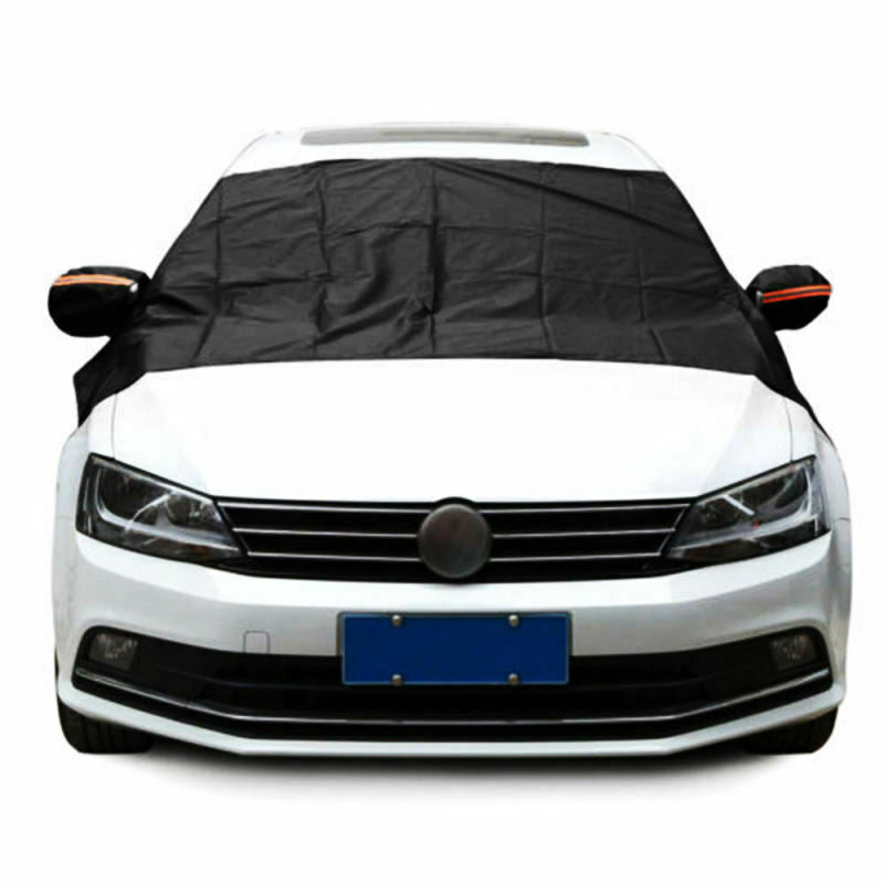 Car Waterproof Magnet Windshield Windscreen Cover Snow Frost Sunshade Prot JPM