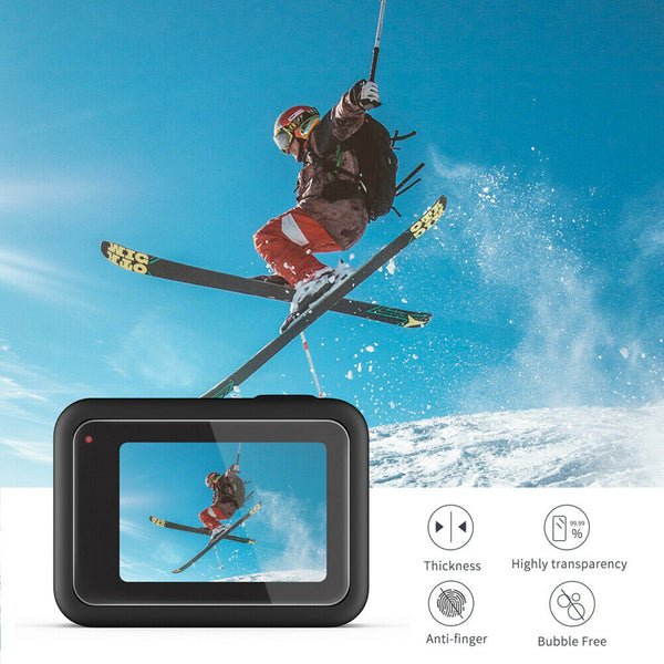 1 Set Tempered Glass Screen Lens Film for Gopro Hero 8 Camera Accessory