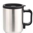Car auto Stainless Steel 12V Car Auto Adapter HEATED Travel MUG Thermos Hea E2Q4