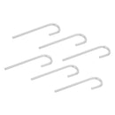 6pcs Mini Acrylic Pipe U Shaped Tube For Aquarium Diffusion System Curvature