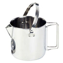 1.2L Outdoor Stainless Steel Kettles Camping Portable Boil Water Hanging Po