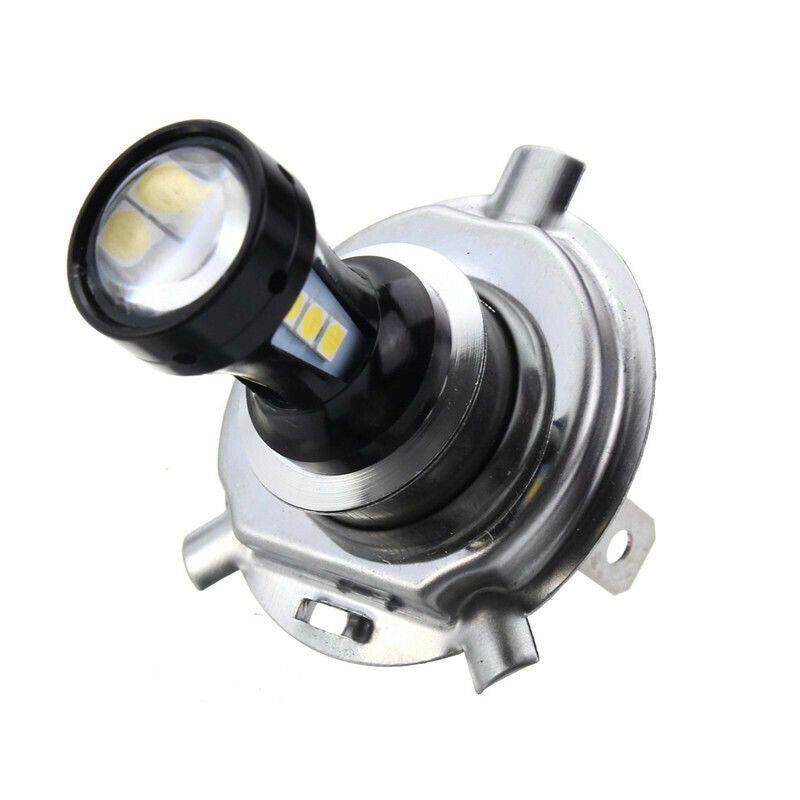 H4 Motorcycle 3030 LED Hi-Lo Beam Headlight Head Light Lamp Bulb 6500K 12-2