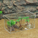Good Ventilation - Acrylic Reptiles Terrarium Container Amphibians Lizards live