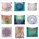 Diamond Flower Hippie Boho Tapestry Beach Picnic Throw Towel Mat Blanket M