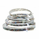 Lots of 10Pcs 160cm Abalone Celluloid Strips Guitar Binding Purfling Edging