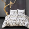3pcs/set Marble Bedding Set Comforter Cover Pillow Cover Polyster Queen