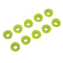 10Pcs Air Valve Stem Mud Guards Tire Tube Silicone for Kawasaki - Green