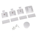 White Invisible Magnetic Baby Children Safety Lock Kit for Cupboard Drawer Door