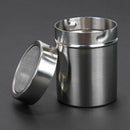 Stainless Steel Flour Sifter Icing Sugar Powder Tube Net Sieve Dredger Choc U4K6