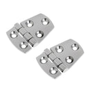 2x Premium Door Hinge Marine Cupboard Caravan Hinges Connector 2.2x1.5''