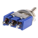 Mini Latching Toggle Switch 3 Pin ON/ON SPDT 6A 125VAC/3A 250VAC Free P AUD
