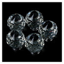 Pack of 5 40mm Crystal Glass Cabinet Knob Drawer Pull Handle Kitchen Door W R4F2