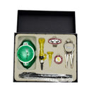 Golfer Gift Set Alignment Tool Marker Pen Divot Tool Tees Ball Marker