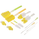 6Pcs Food Grade Multipurpose Cleaning Brush Set Baby Bottles Tubes Jars Clea Gw