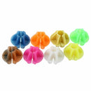 2 Bags Colorful Plastic Clip Spoke Bicycle Beads Decor N7H4