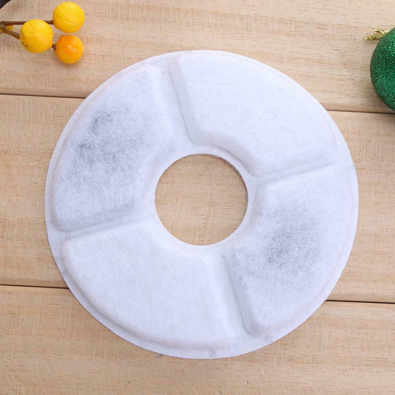 4pcs Pet Fountain Automatic Water Dispenser Activated Carbon Filters Pads A
